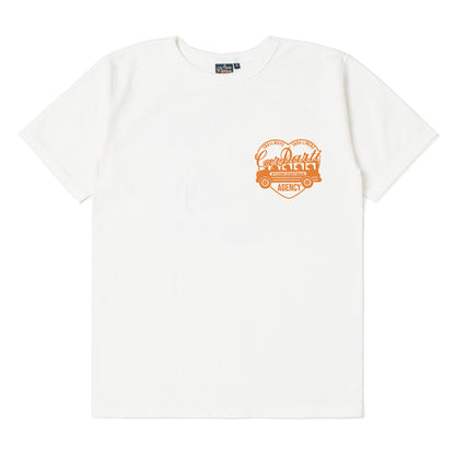 吊り編みプリントTシャツ【8147A】