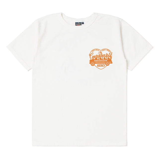 吊り編みプリントTシャツ【8147A】