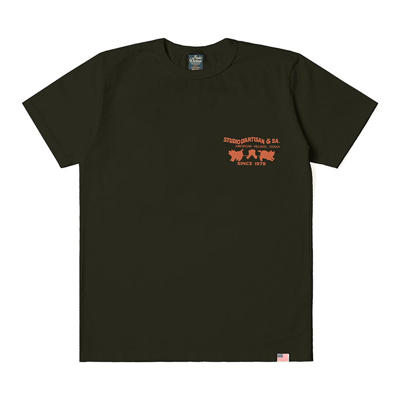 USAコットン定番プリントTシャツ【8153】