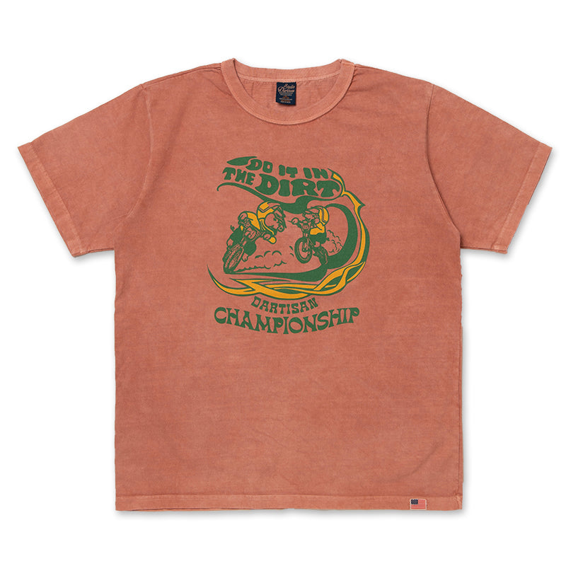 USAコットンピグメントダイTシャツ【8163A】