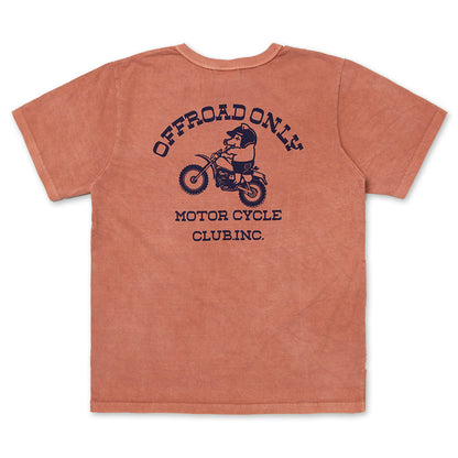 USAコットンピグメントダイTシャツ【8163B】