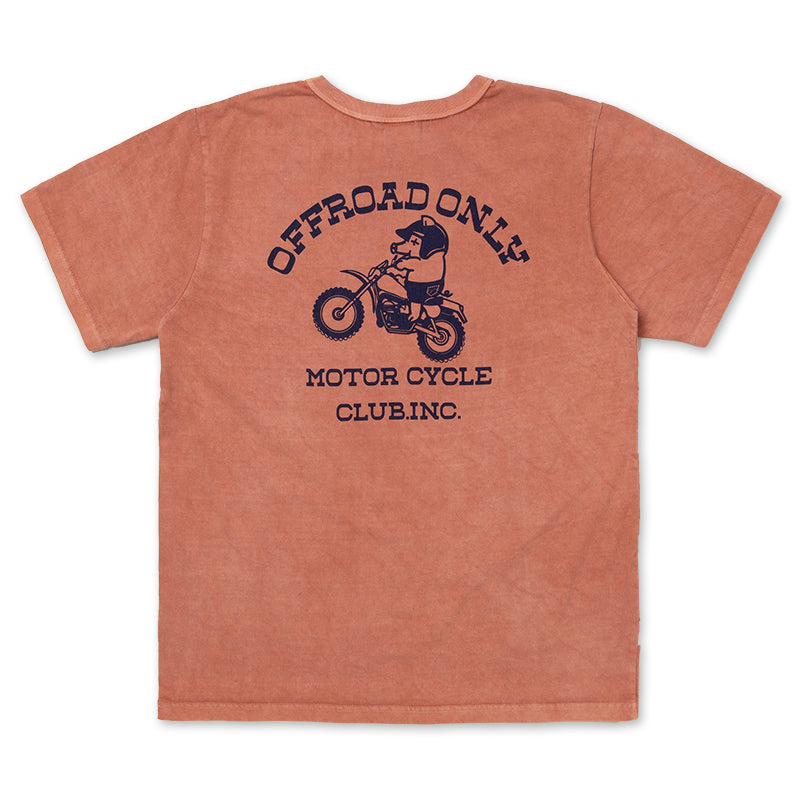 USAコットンピグメントダイTシャツ【8163B】