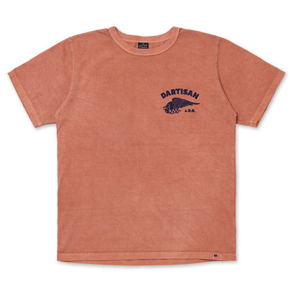 USAコットンピグメントダイTシャツ【8163B】