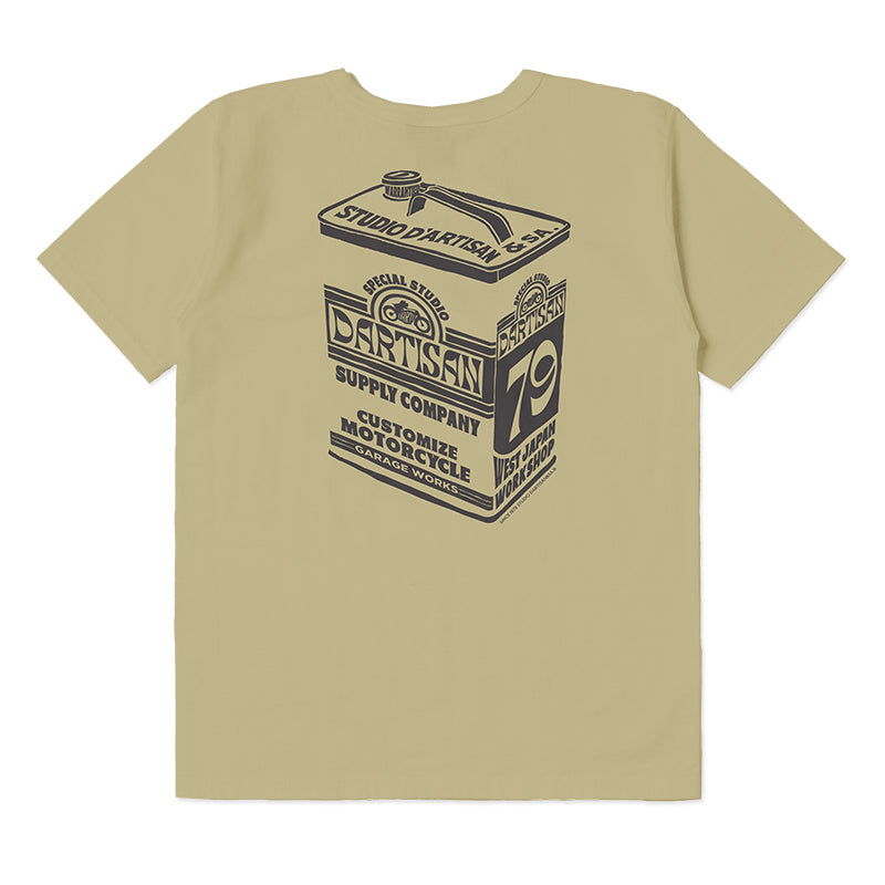 吊り編みプリントTシャツ【8165B】