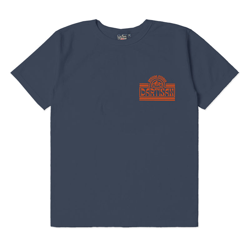 吊り編みプリントTシャツ【8165B】