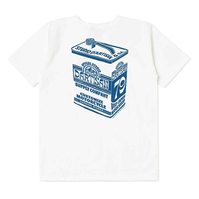 吊り編みプリントTシャツ【8165B】