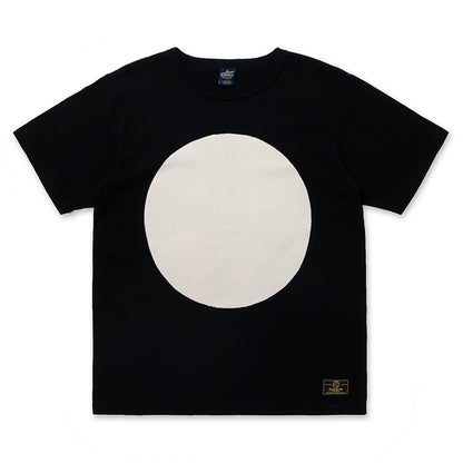 黒紋付染めTシャツ【8169】