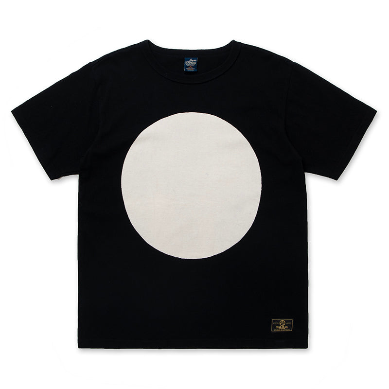 黒紋付染めTシャツ【8169】