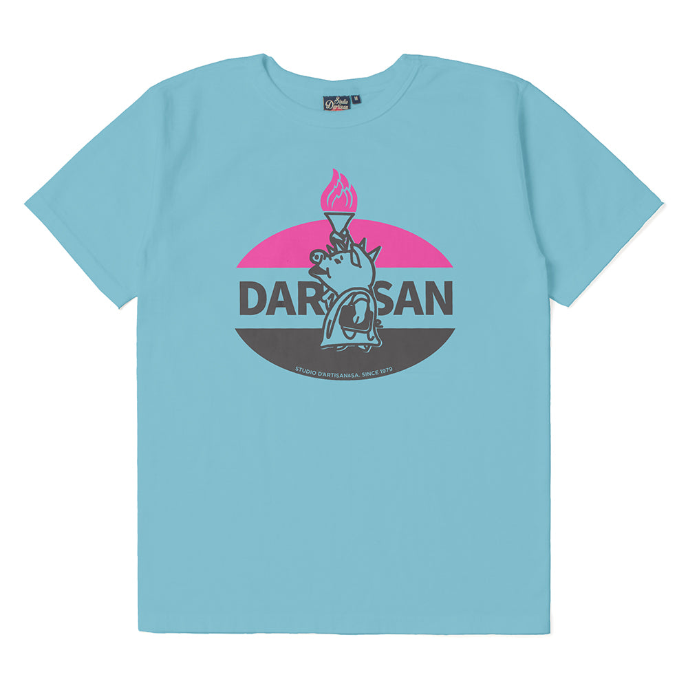 吊り編みプリントTシャツ【8178A】