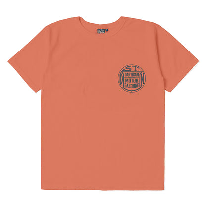 吊り編みプリントTシャツ【8178B】