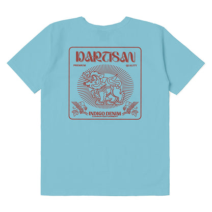 吊り編みプリントTシャツ【8179A】