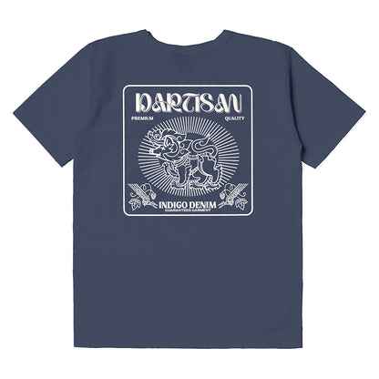 吊り編みプリントTシャツ【8179A】