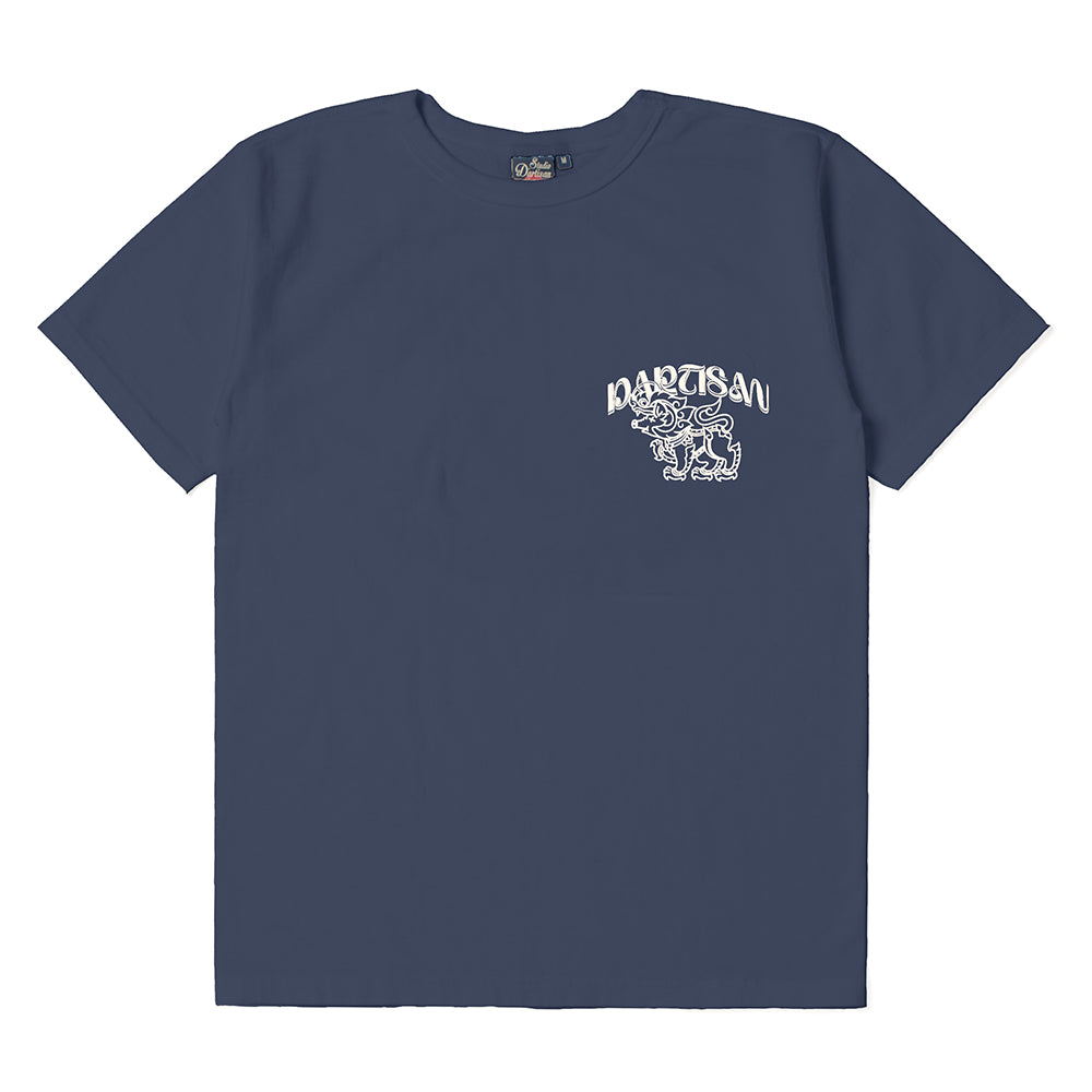 吊り編みプリントTシャツ【8179A】