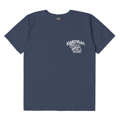 吊り編みプリントTシャツ【8179A】