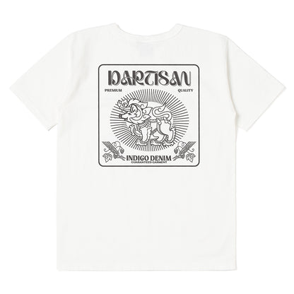 吊り編みプリントTシャツ【8179A】