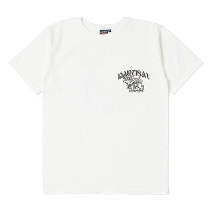 吊り編みプリントTシャツ【8179A】