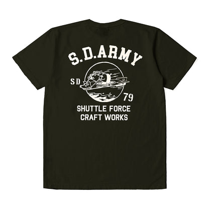 USAコットンプリントTシャツ【8182B】