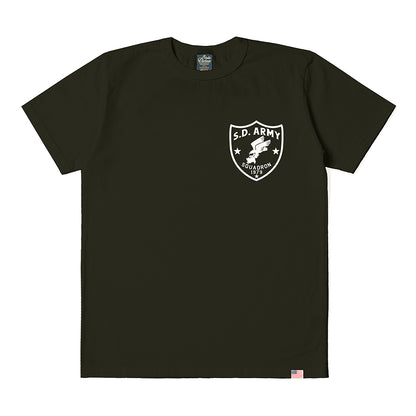 USAコットンプリントTシャツ【8182B】