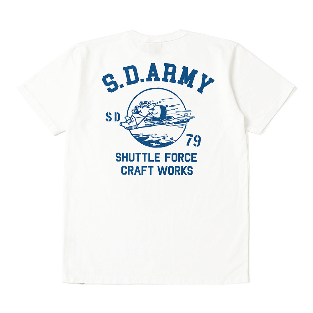 USAコットンプリントTシャツ【8182B】