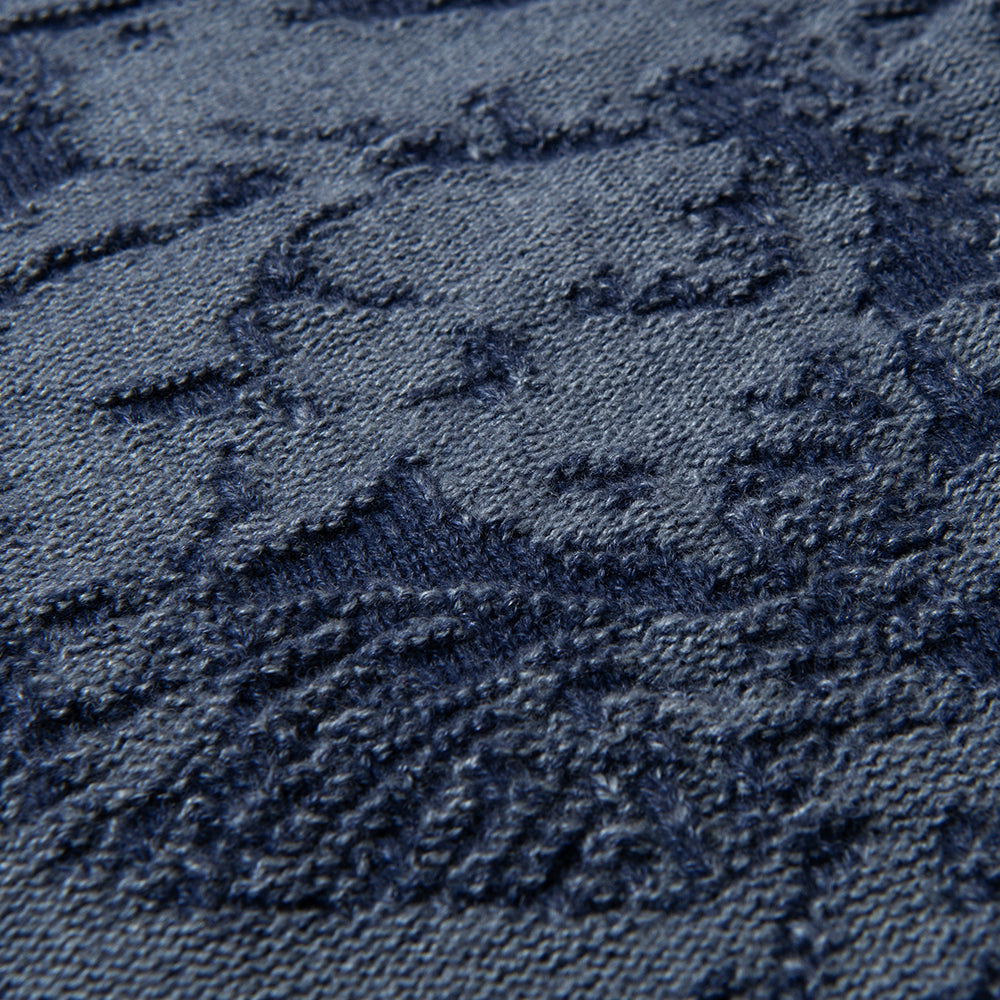 百豚カモフラージュニットカーディガン【8184】