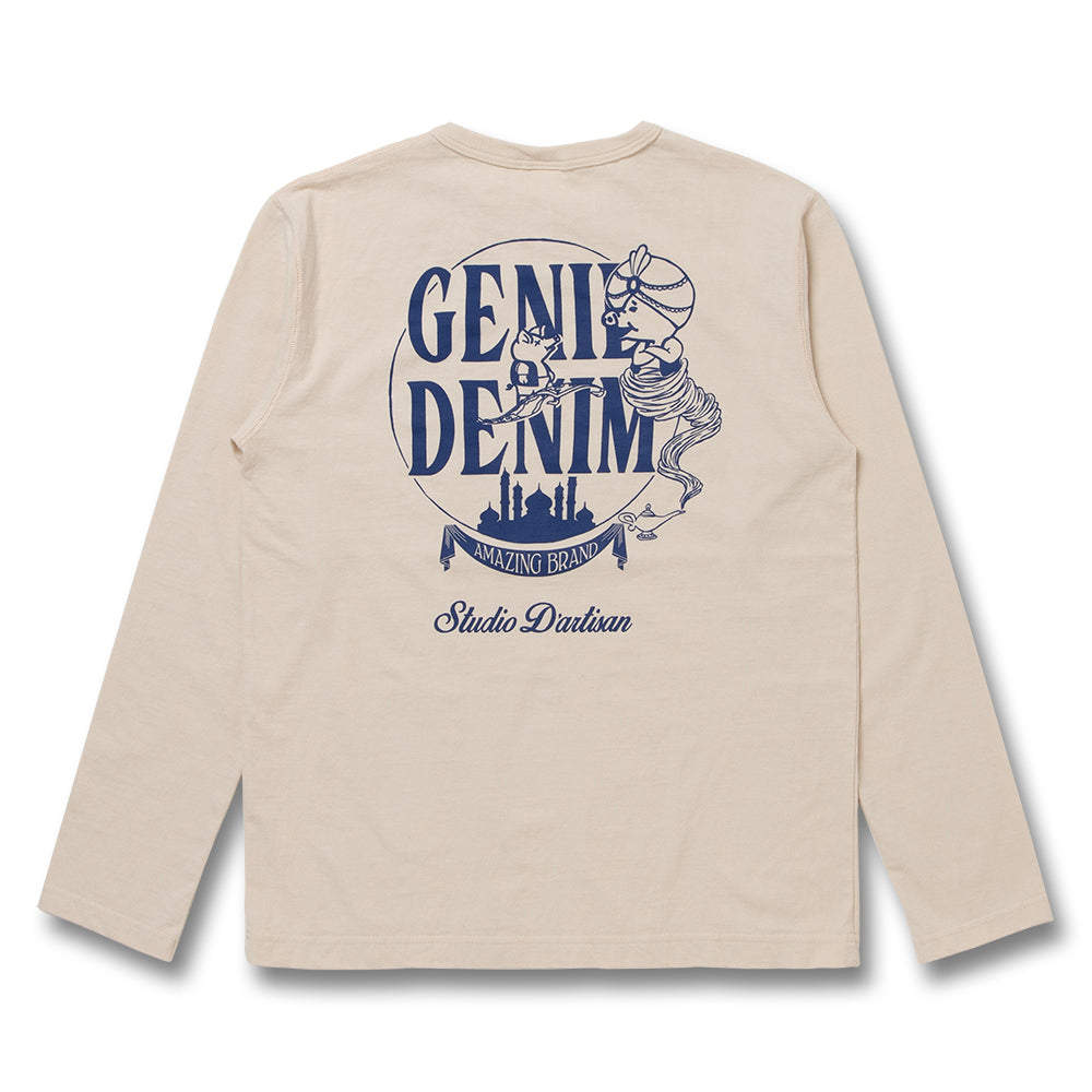 プリント長袖Ｔシャツ【8195A】