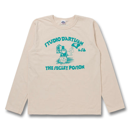 プリント長袖Ｔシャツ【8195B】