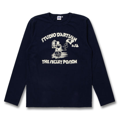 プリント長袖Ｔシャツ【8195B】