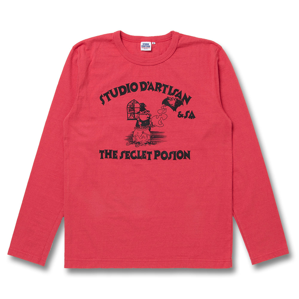 プリント長袖Ｔシャツ【8195B】