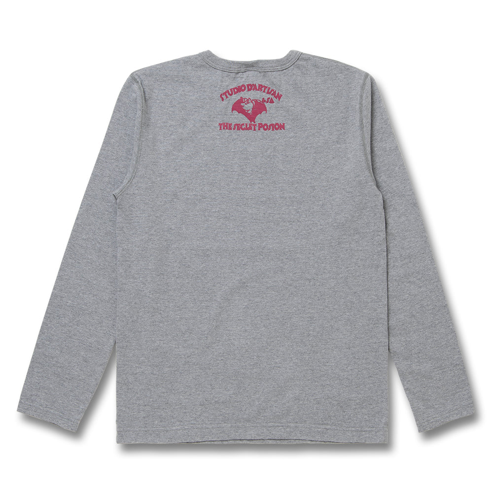 プリント長袖Ｔシャツ【8195B】