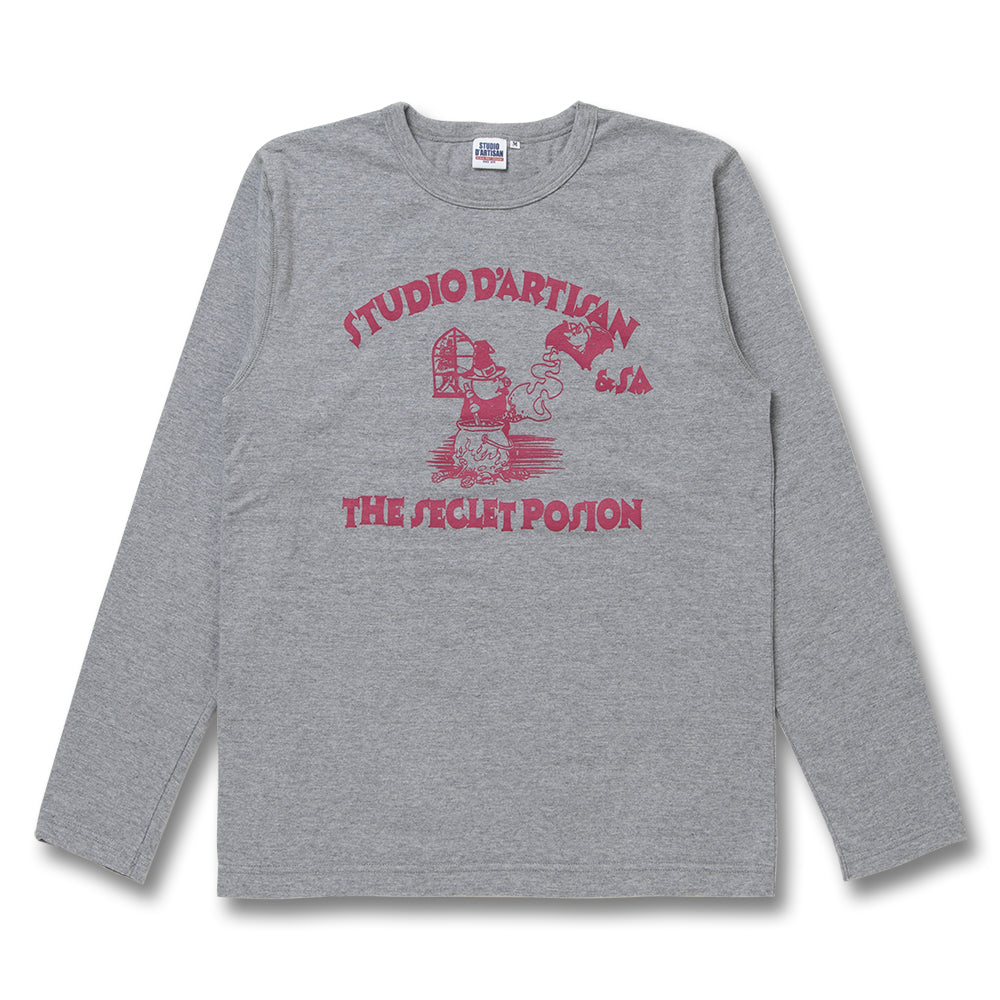 プリント長袖Ｔシャツ【8195B】