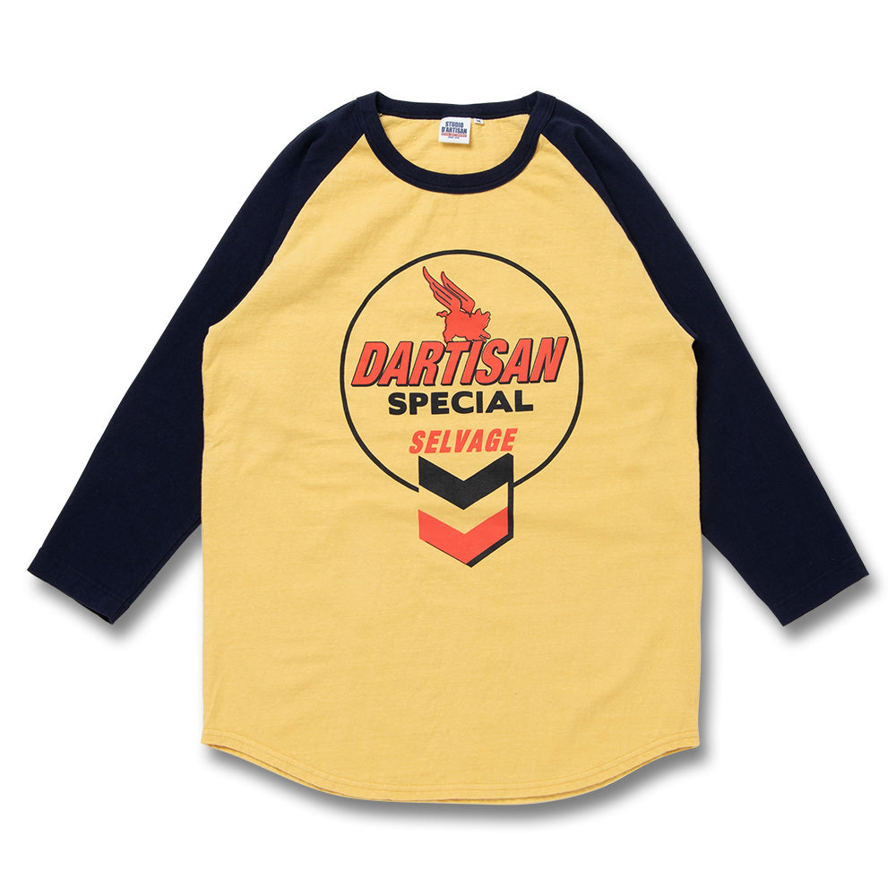 ラグラン7分袖Ｔシャツ【8196A】