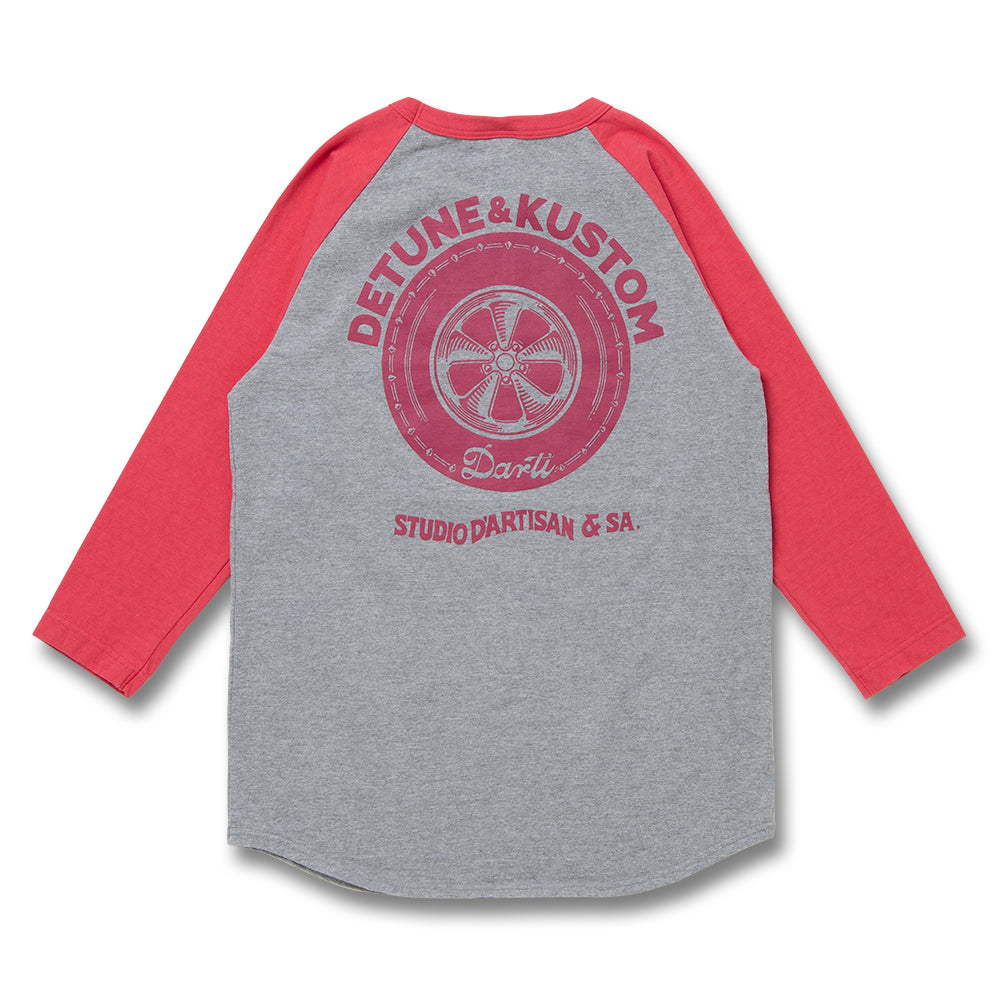 ラグラン7分袖Ｔシャツ【8196B】