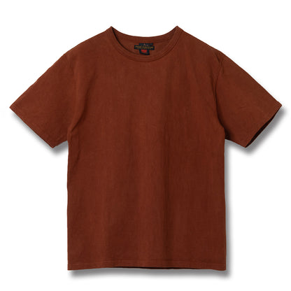 奄美大島泥染吊り編みTシャツ【8198】