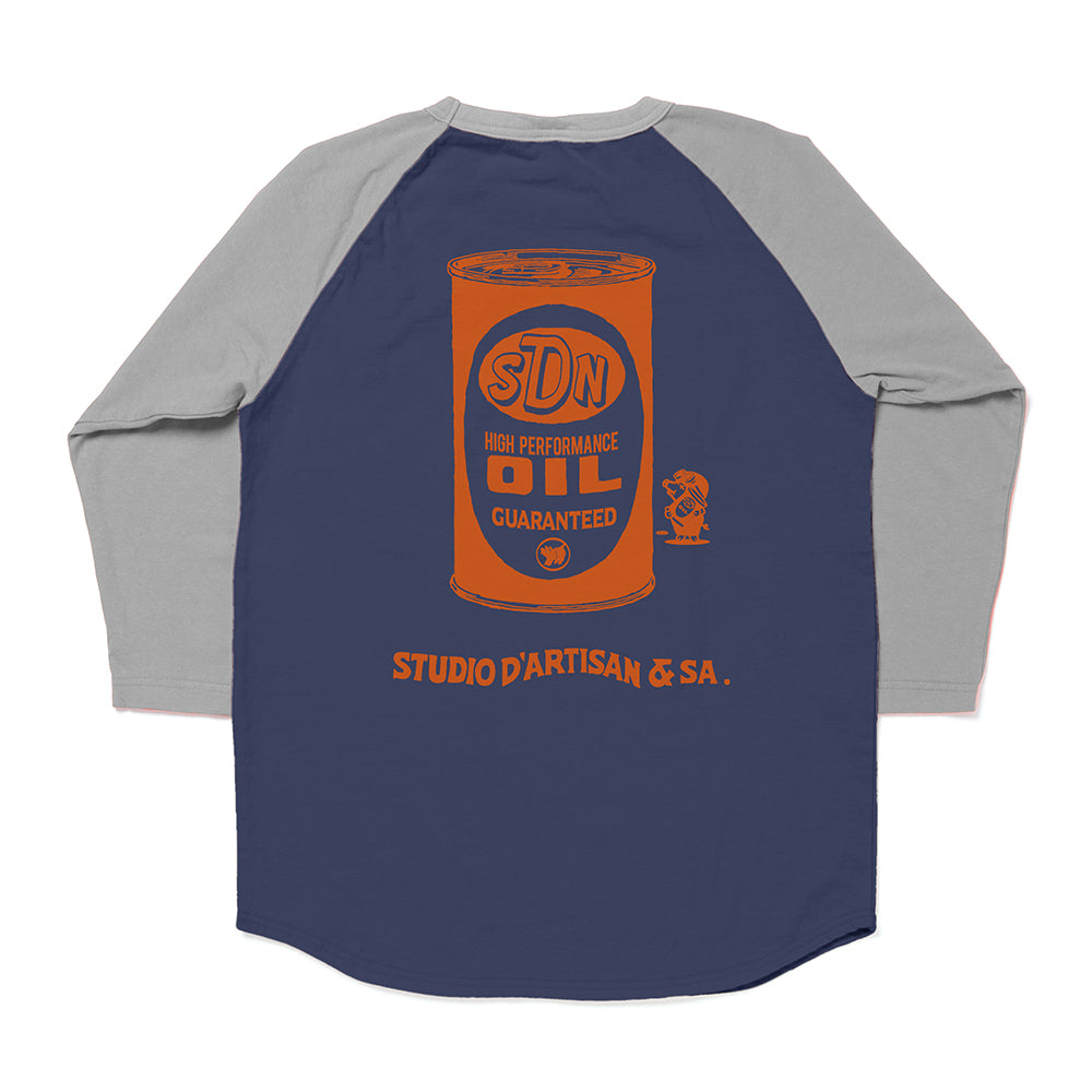 ラグラン7分袖Ｔシャツ【8206B】