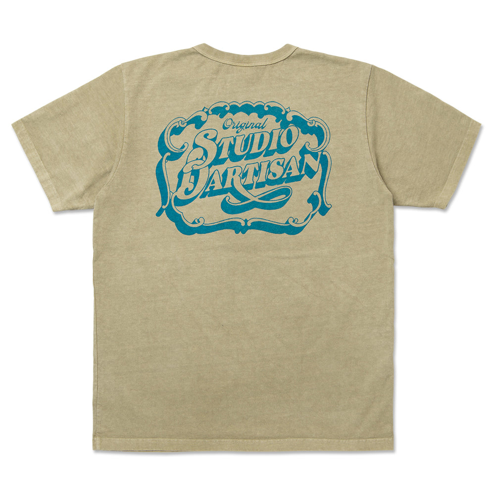 USAコットンピグメントダイTシャツ【8207A】