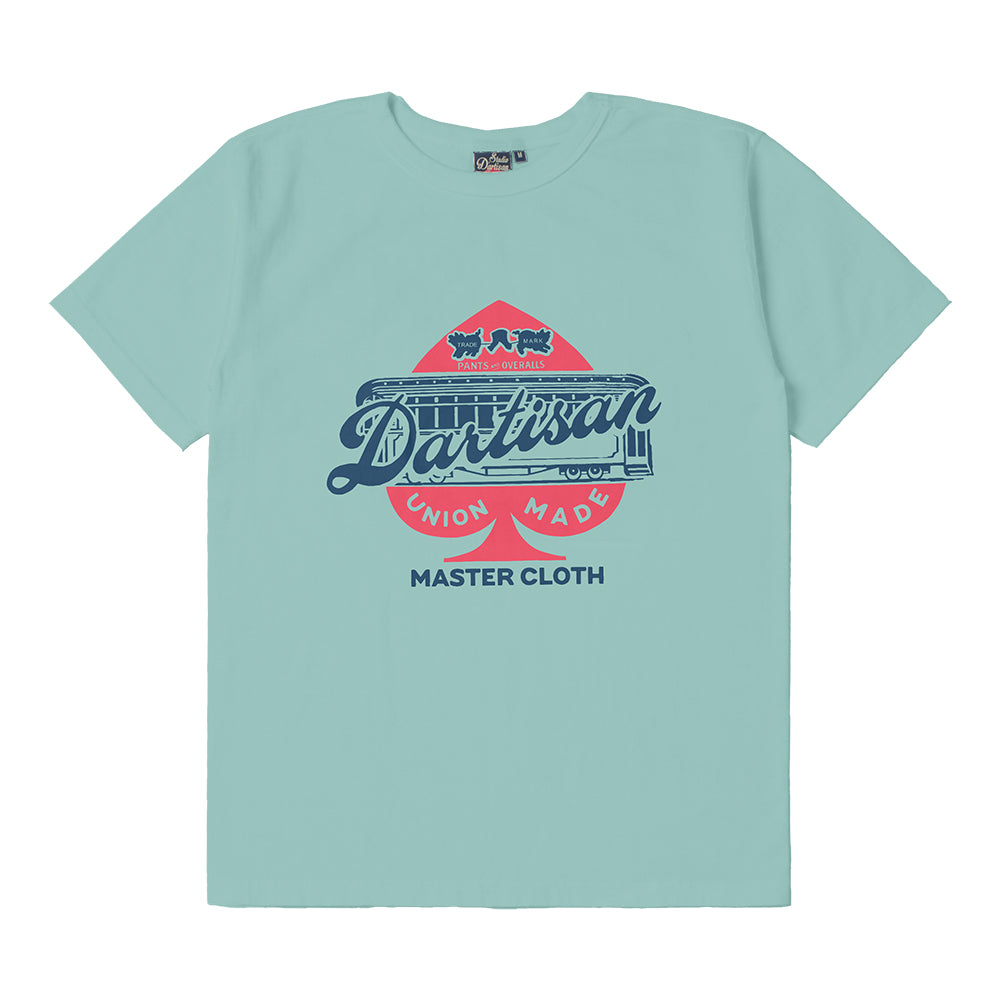 吊り編みプリントTシャツ【8208B】