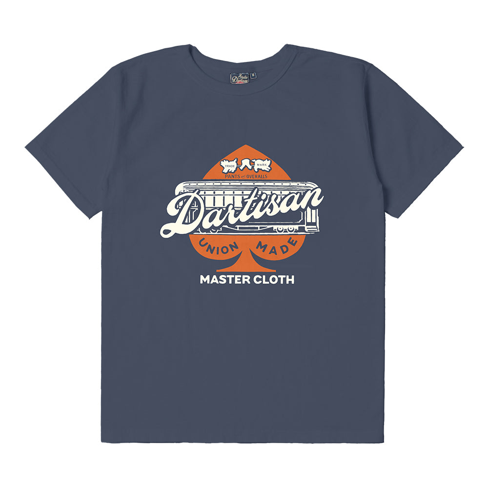 吊り編みプリントTシャツ【8208B】