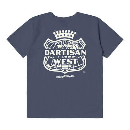 吊り編みプリントTシャツ【8209A】