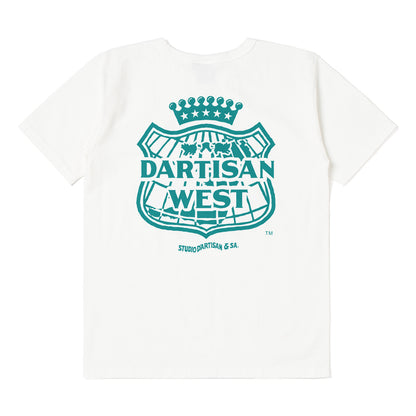 吊り編みプリントTシャツ【8209A】