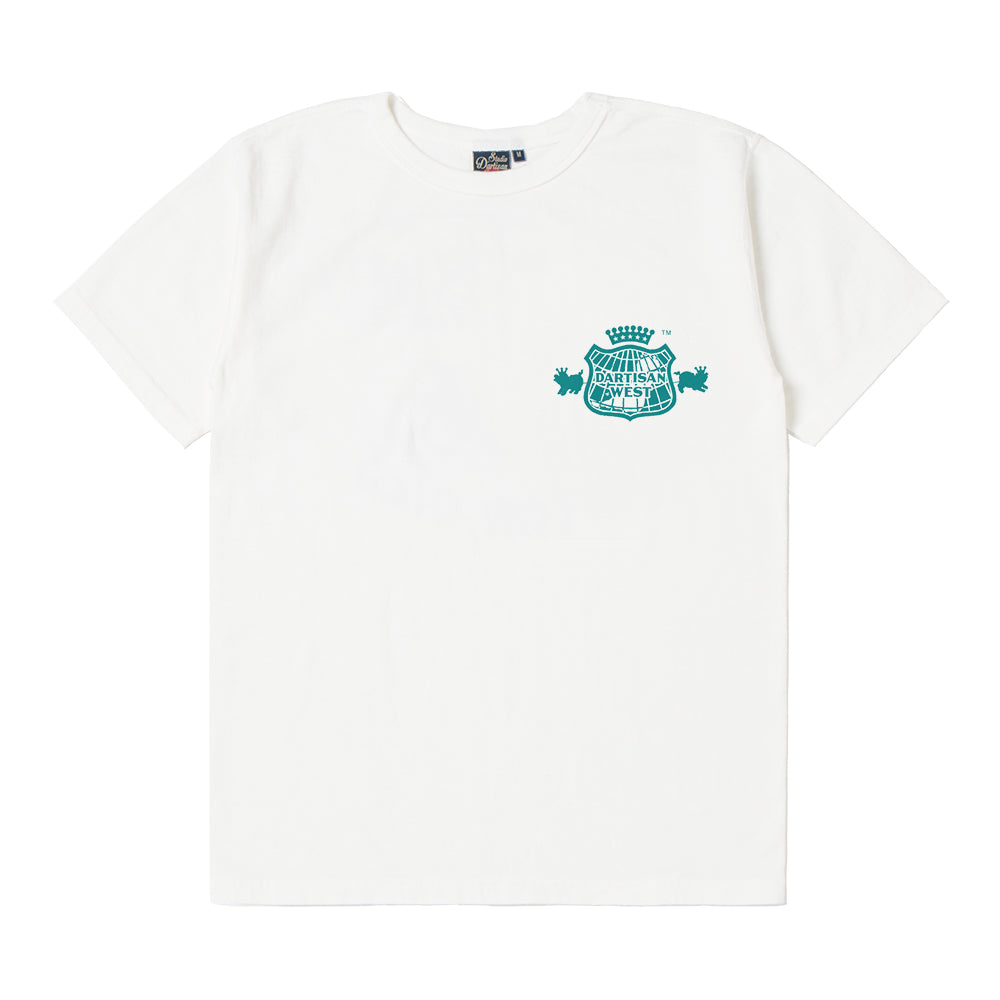 吊り編みプリントTシャツ【8209A】