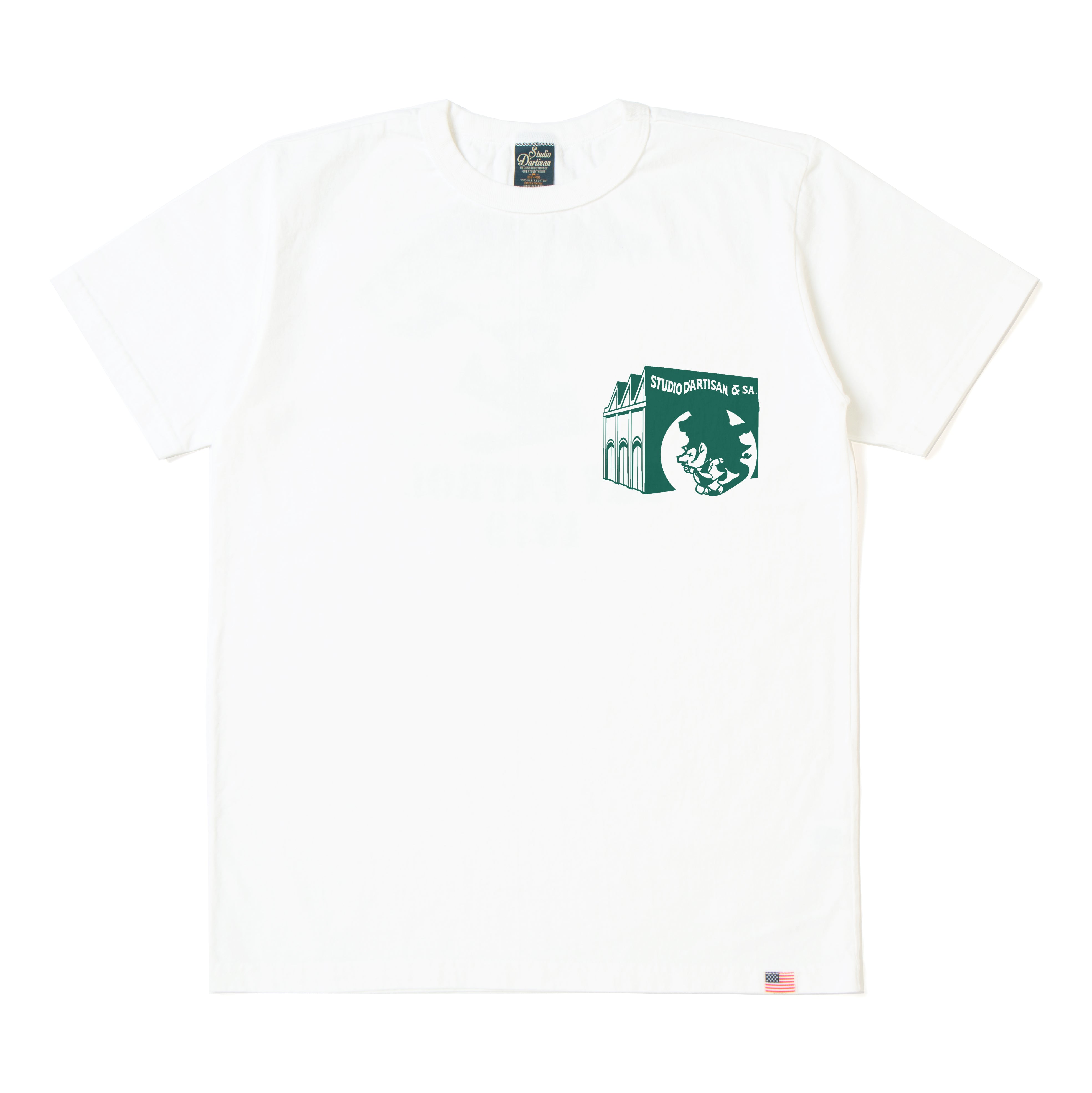 USAコットンプリントTシャツ【8211B】