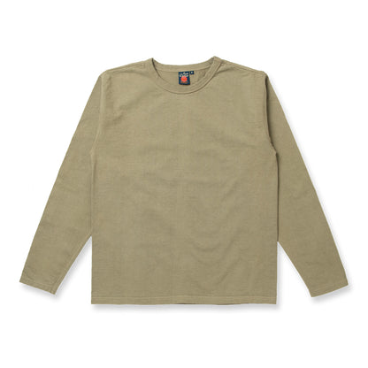 吊り編み長袖Tシャツ 【8217】