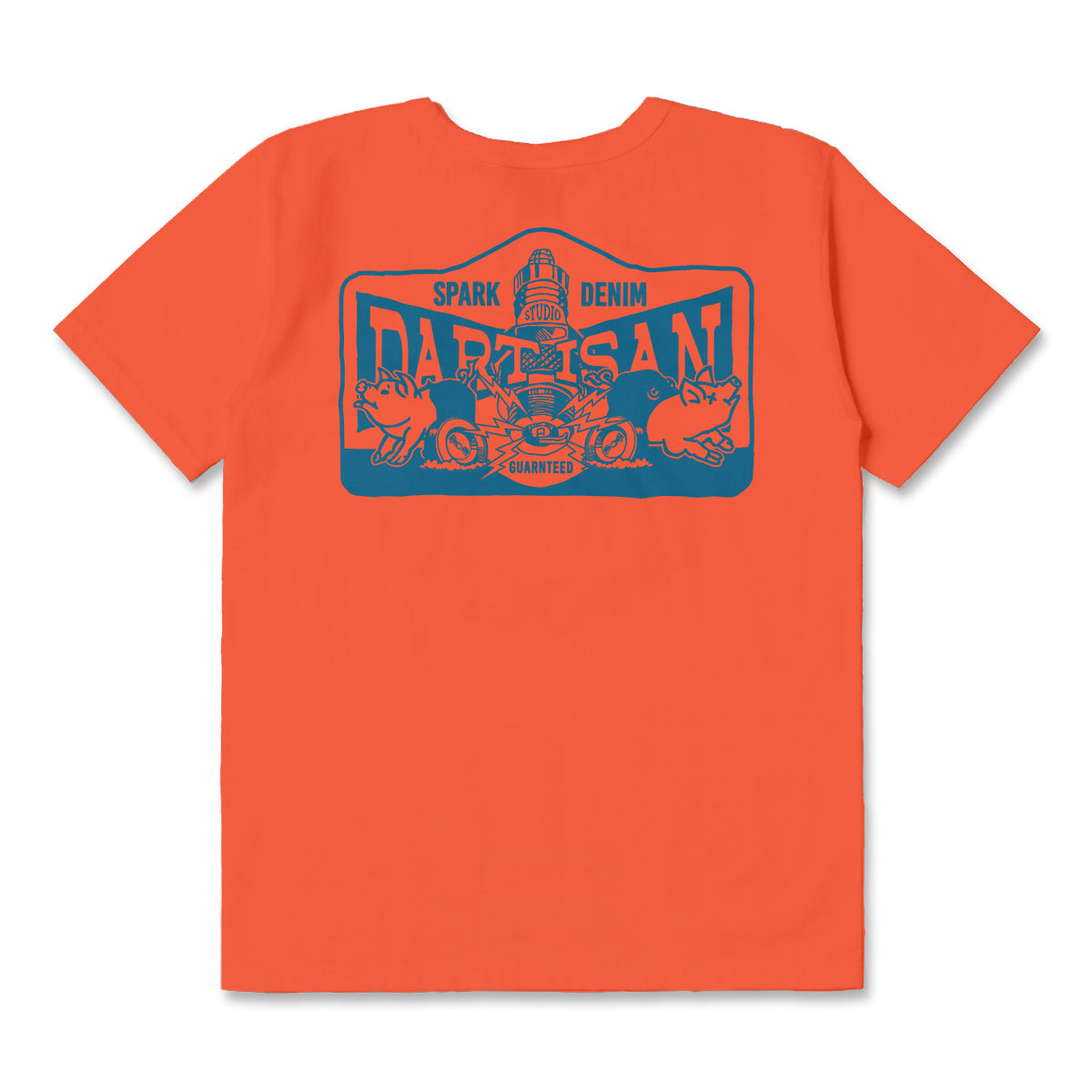 吊り編みプリントTシャツ【8231A】