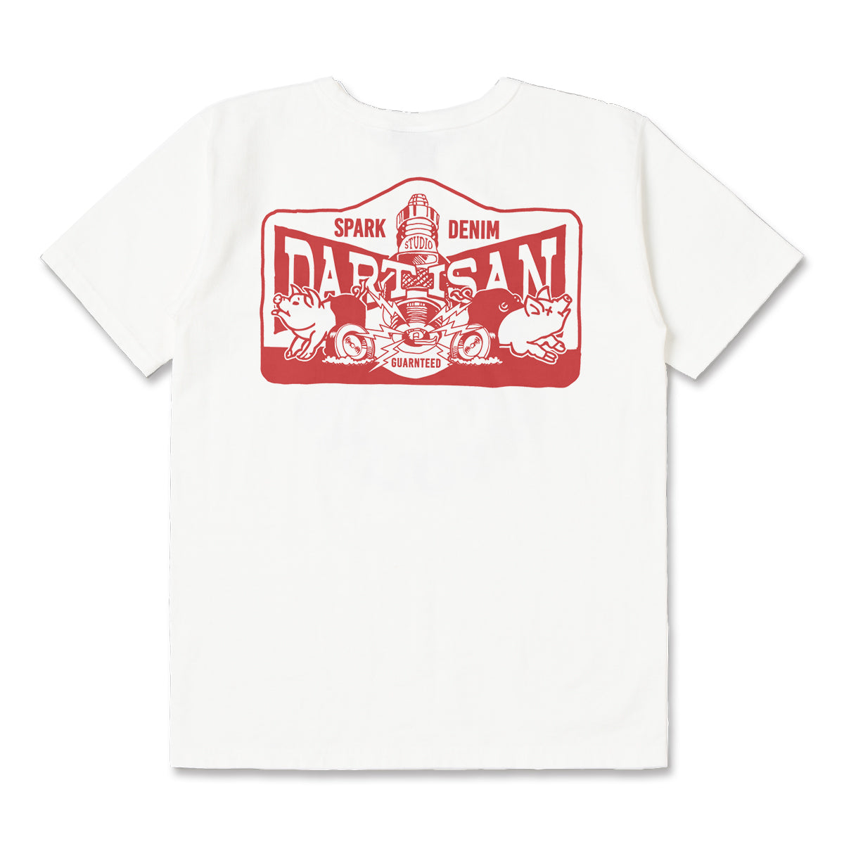 吊り編みプリントTシャツ【8231A】