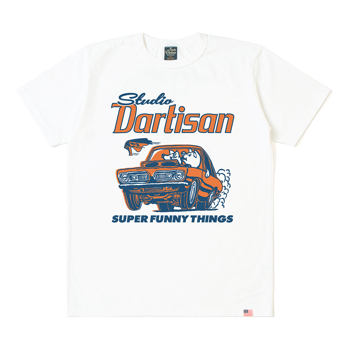 USAコットンプリントTシャツ【8232A】
