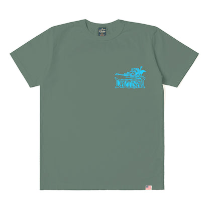 USAコットンプリントTシャツ【8233A】