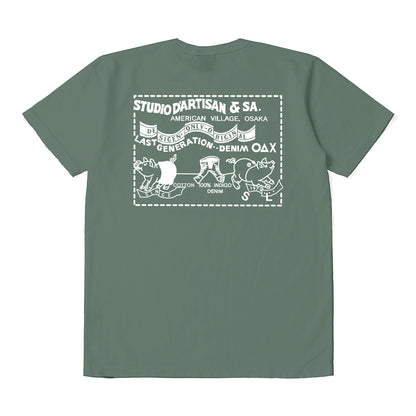 USAコットン定番プリントTシャツ【8235】