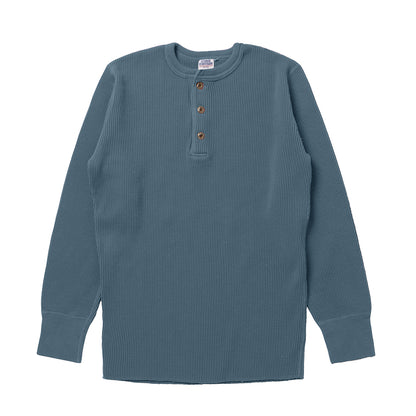 ヘビーサーマルヘンリー長袖Ｔシャツ【9937】