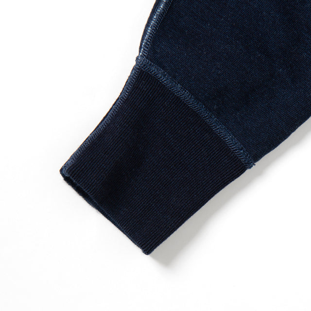 吊り編みインディゴスウェット【9983】