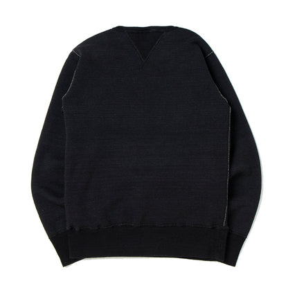 吊り編みインディゴスウェット【9983】